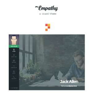 Empathy - A vCard WordPress Theme